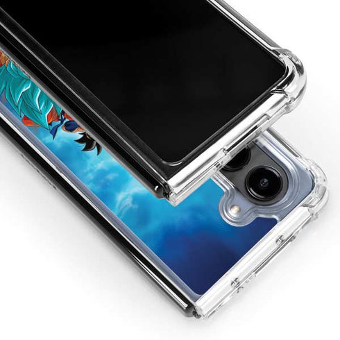 Dragon Ball Super Goku Vegeta Super Ball Galaxy Z Fold5 5G Clear Case